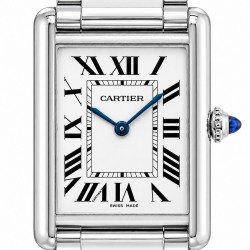 Cartier Tank Must Large Size WSTA0106 White Dial Watch